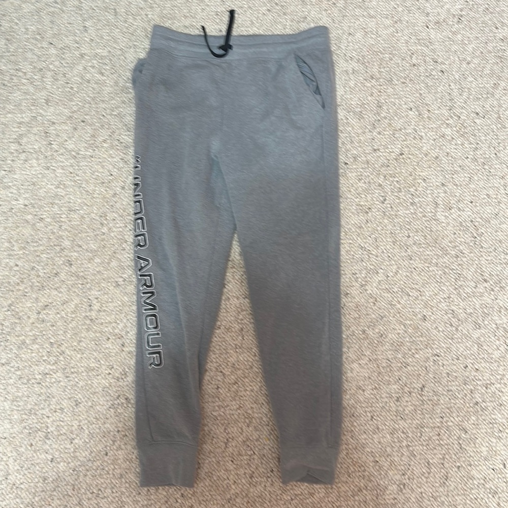 Under armor gray joggers